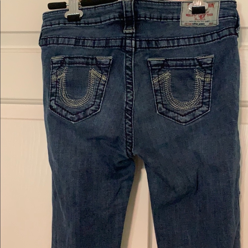 True Religion Skinny with Multi-Stitch Pockets